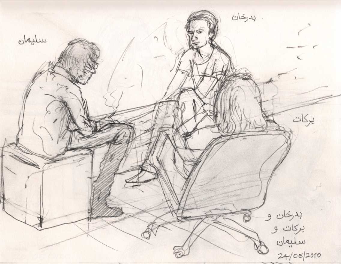 ‘Timecode Post Production’ – Egypt. Drawing 2010.