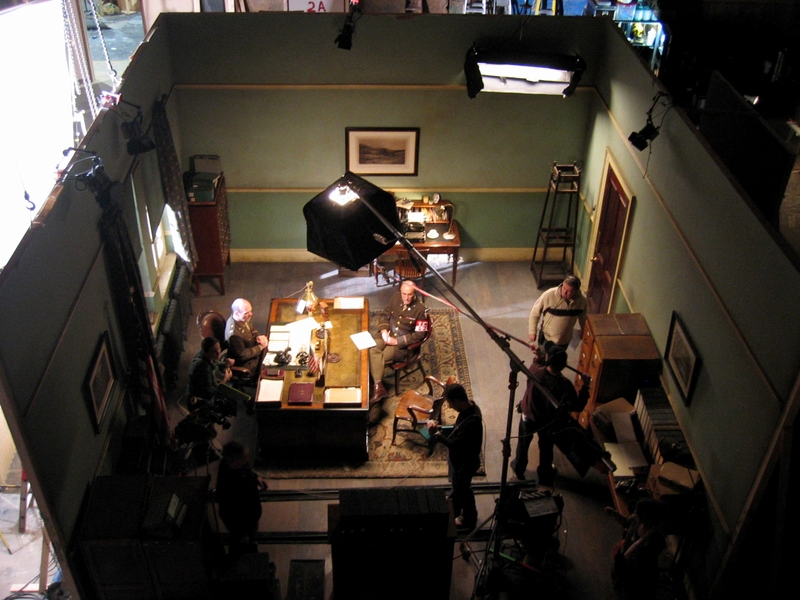 ‘Nuremberg: Goering’s Last Stand’ – Channel 4  2006.  Studio set: Office.