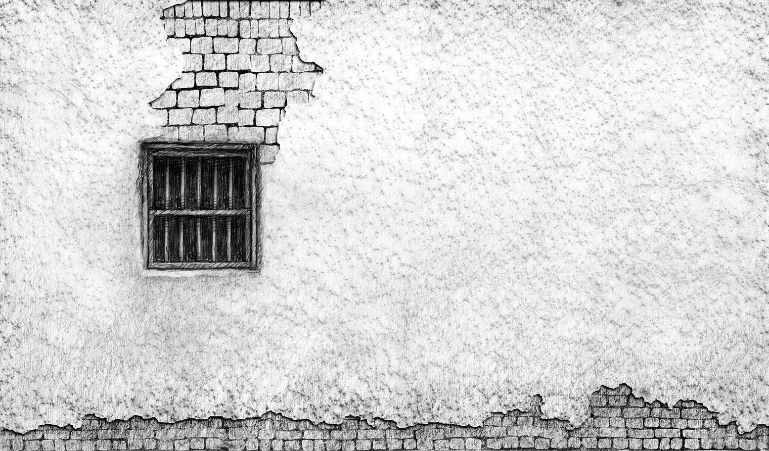 ‘Kaf El Amar’ – Film, Egypt  2011.

Wall with broken render – scanned pencil drawing processed in Photoshop.