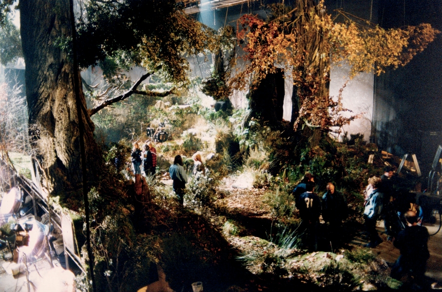 Paul Mcartney – ‘Hope of Deliverance’ – Music video  1993. Studio set: ‘Forest’.