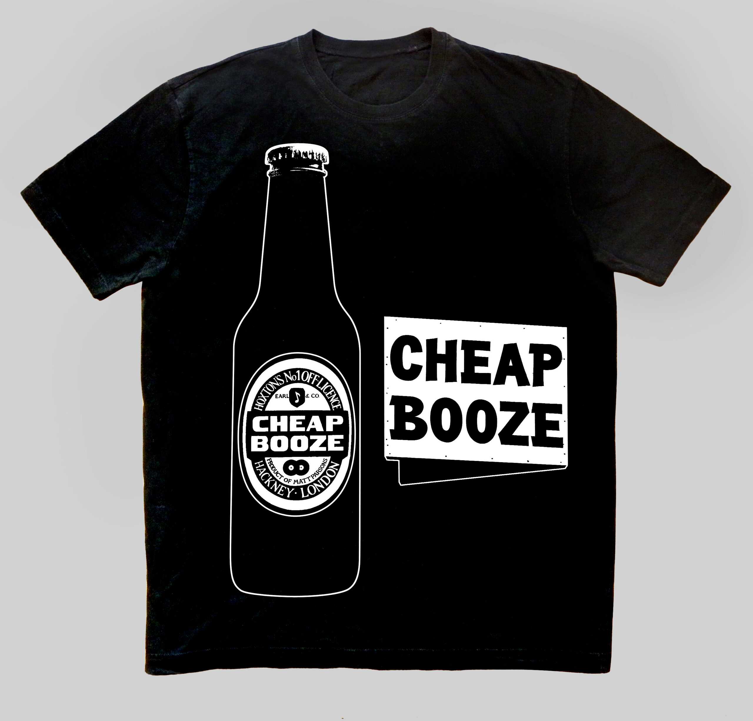 Cheap Booze T-Shirt: Variation.