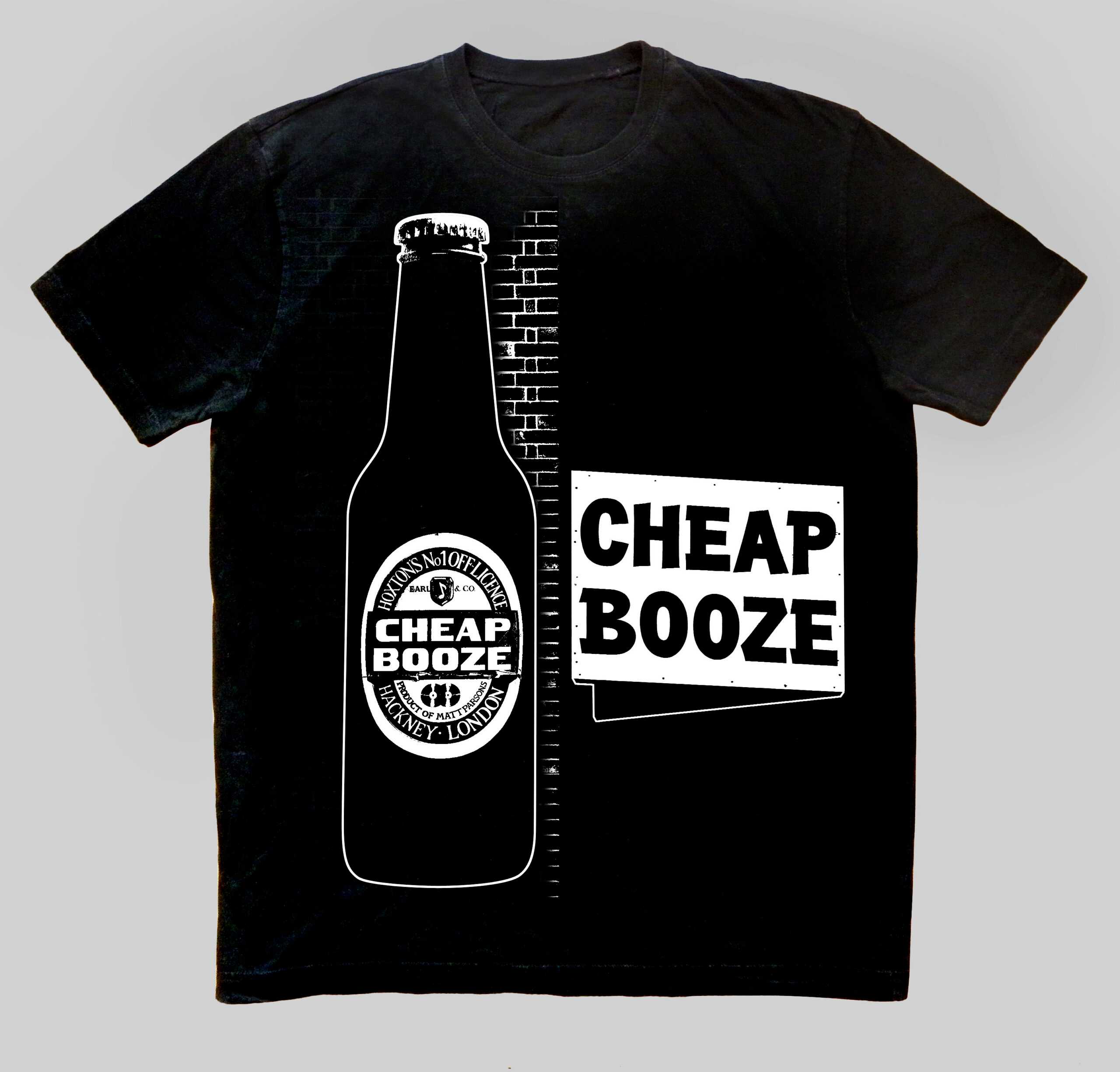 Cheap Booze T-Shirt: Variation.